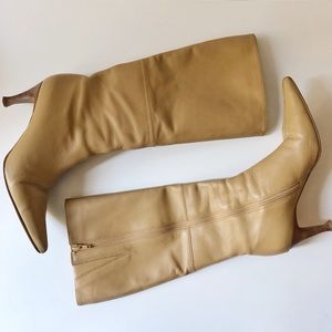 Bakers Beige Knee Boots Sz 8.5
